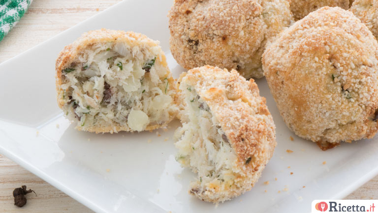 Polpette di pesce al forno