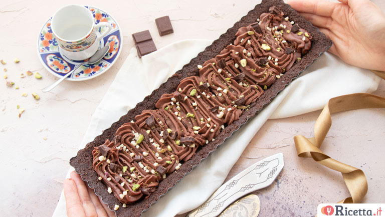 Torta fredda al cioccolato