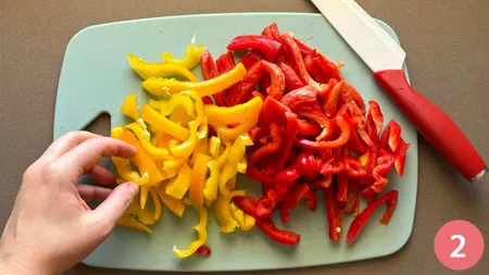 Riso basmati con pollo e verdure - P2