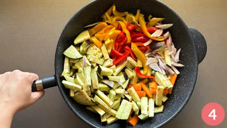 Riso basmati con pollo e verdure - P4