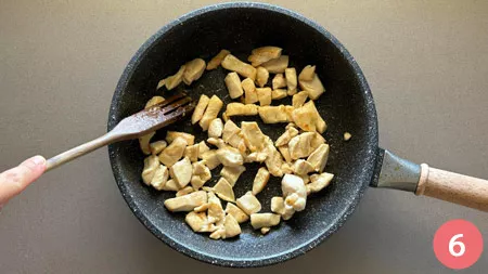 Riso basmati con pollo e verdure - P6