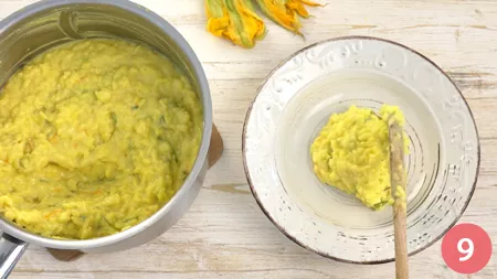 Risotto ai fiori di zucca e zafferano - Passaggio 9
