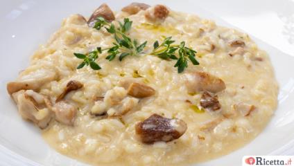Risotto funghi porcini Bimby, primo piatto autunnale, cremoso e profumato