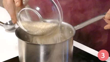 Risotto ubriacone al Barbera e salsiccia - Passaggio 3