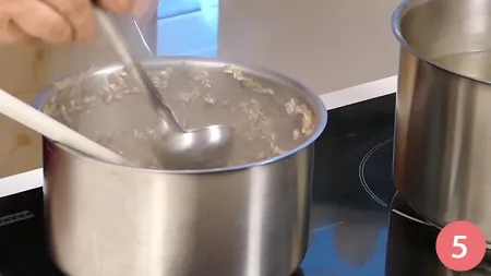 Risotto ubriacone al Barbera e salsiccia - Passaggio 5
