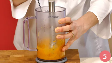 Risotto zucca e zenzero al Castelmagno e mandorle tostate - Passaggio 5