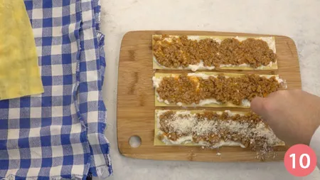 Rose di lasagne - Passaggio 10