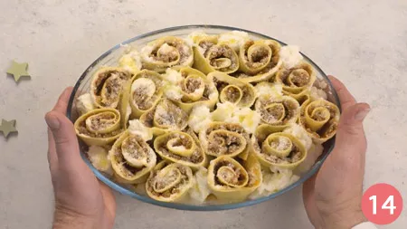 Rose di lasagne - Passaggio 14