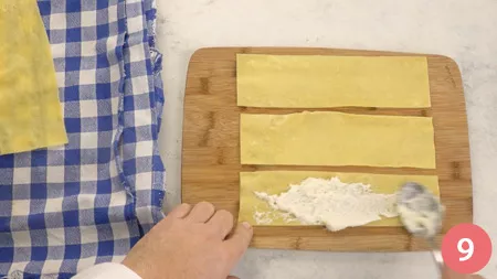 Rose di lasagne - Passaggio 9