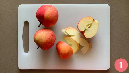 Roselline di mele e pasta sfoglia - p1