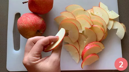 Roselline di mele e pasta sfoglia - p2