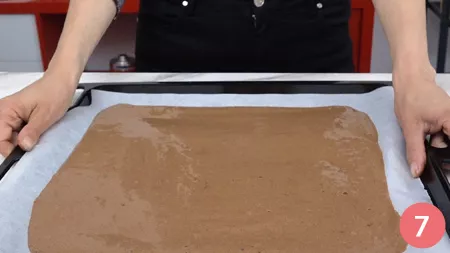 Rotolo al cacao alle fragole - P7