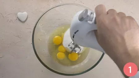 Rotolo al cioccolato - Passaggio 1