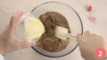 Rotolo al cioccolato senza cottura - Passaggio 2