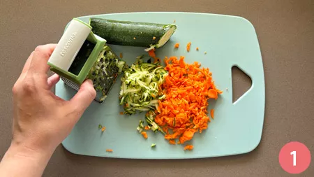 Rotolo di frittata alle verdure - p1