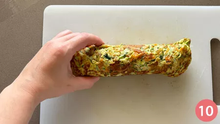 Rotolo di frittata alle verdure - p10