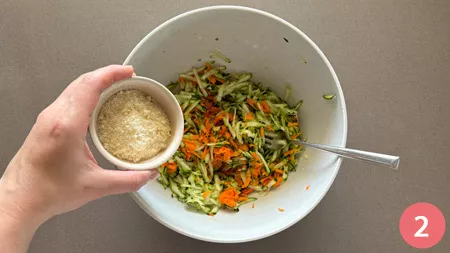 Rotolo di frittata alle verdure - p2