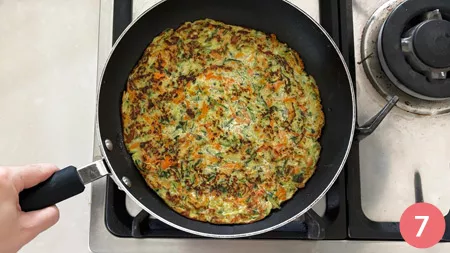 Rotolo di frittata alle verdure - p7