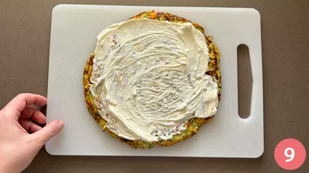 Rotolo di frittata alle verdure - p9