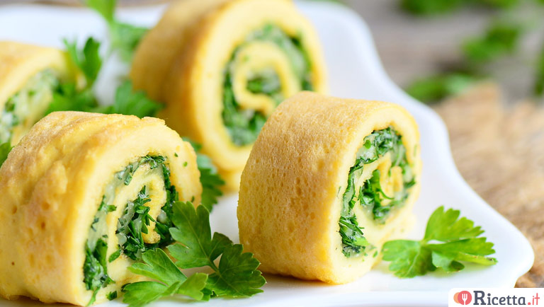 Ricetta Rotolo Di Frittata Farcito Con Spinaci Consigli E Ingredienti Ricetta It