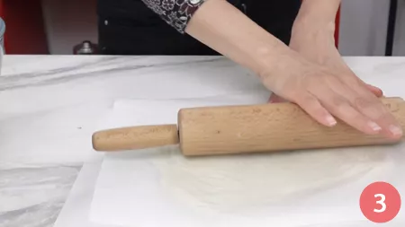 Rotolo di mozzarella farcito - P3