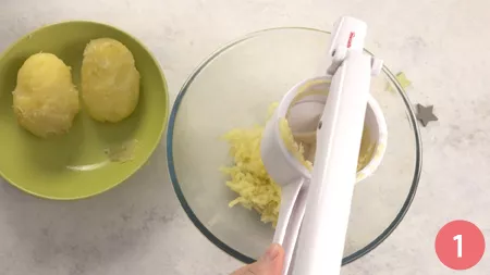 Rotolo di patate - Passaggio 1