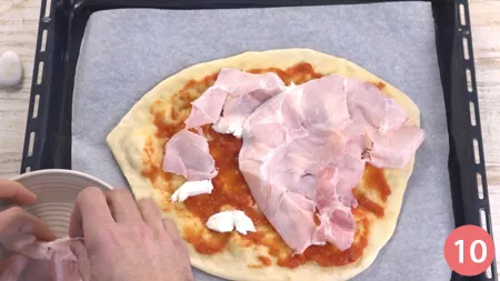 Rotolo di pizza - Passaggio 10