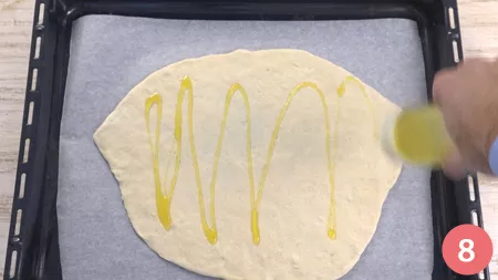Rotolo di pizza - Passaggio 8