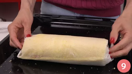 Rotolo salato con salmone e robiola - P9