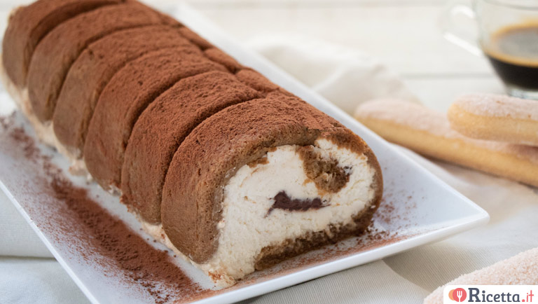 Rotolo tiramisù: un'alternativa veloce al dolce al cucchiaio