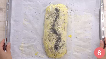 Rotolo di zucchine e speck - Passaggio 8