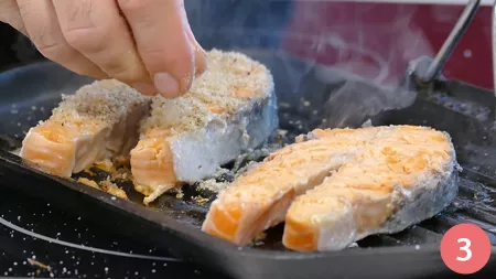 Salmone grigliato al pepe nero - Passaggio 3