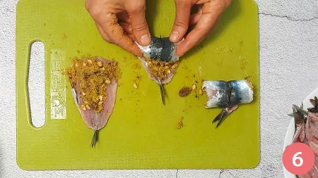 Sarde a beccafico - P6