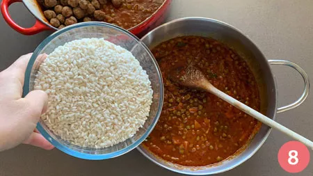 Sartù di riso - Passaggio 8