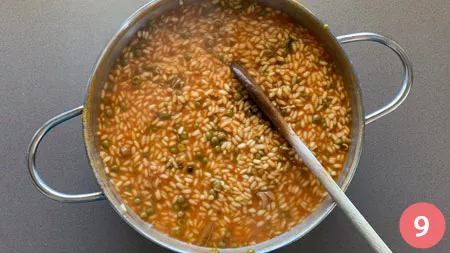 Sartù di riso - Passaggio 9