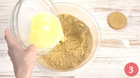 Sbriciolata al caffè senza cottura - Passaggio 3