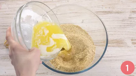 Sbriciolata al tiramisù - Passaggio 1