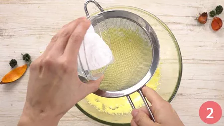 Sbriciolata alla crema di cachi - Passaggio 2