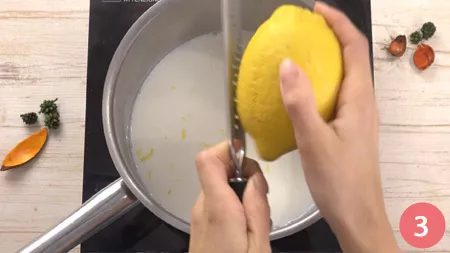 Sbriciolata alla crema di cachi - Passaggio 3