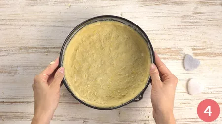 Sbriciolata alla crema e amarene - Passaggio 4