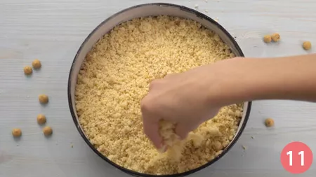 Sbriciolata alla ricotta e arancia - Passo 11