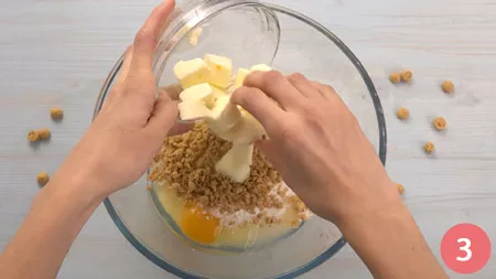 Sbriciolata alla ricotta e arancia - Passo 3