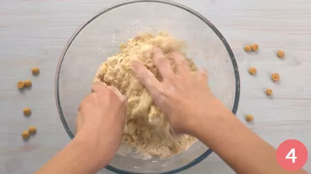 Sbriciolata alla ricotta e arancia - Passo 4