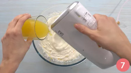 Sbriciolata alla ricotta e arancia - Passo 7