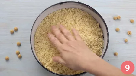 Sbriciolata alla ricotta e arancia - Passo 9