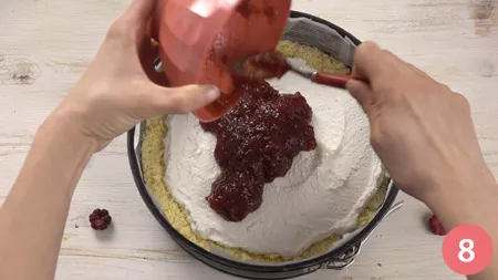 Sbriciolata alla ricotta e marmellata - Passo 8