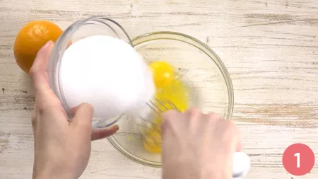 Sbriciolata di pandoro con crema all'arancia - Passaggio 1