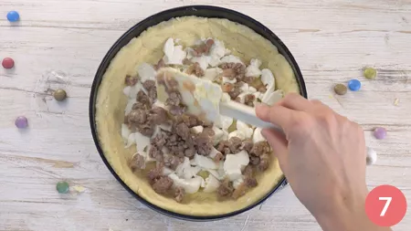 Sbriciolata di patate e salsiccia - Passaggio 7