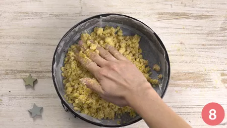 Sbriciolata di zucca e mele - Passaggio 8