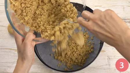 Sbriciolata ricotta e pere - Passaggio 3